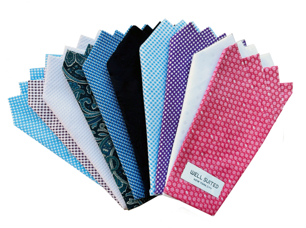 AN ANNUAL SUBSCRIPTION OF POCKET SQUARES! - Well Suited