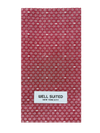 Red Honeycomb Straight Fold Pocket Square-Pocket Square-Well Suited-Well Suited NYC