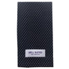 Navy Dot Straight Fold Pocket Square-WELL SUITED NYC-Well Suited NYC