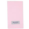 Pink Straight Cotton Pique Pocket Square-Well Suited -Well Suited NYC